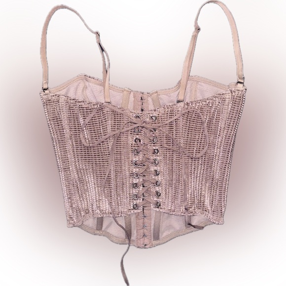 Urban Outfitters Out From Under Velvet Corset - Picture 4 of 7